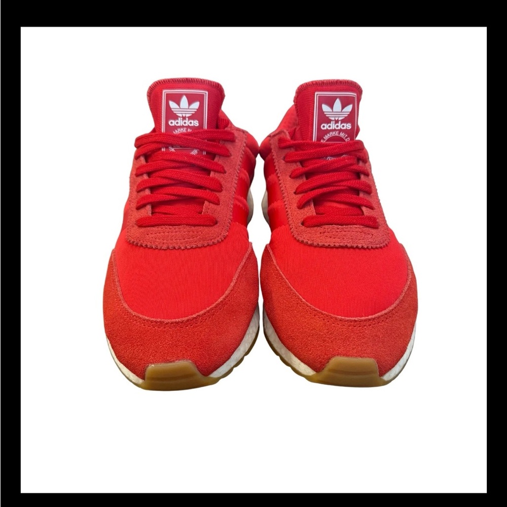 Adidas I-5923 Boost Scarlet Red Men’s Size 8 Sneakers D97346 Iniki Runner EUC - Picture 10 of 15